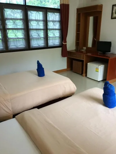 Camera doppia con letti singoli Standard — TropiCoco Beach Resort Koh Phangan